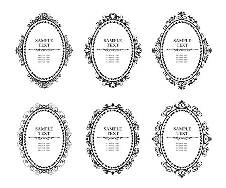 Antique Vintage Frame Frameのイラスト素材