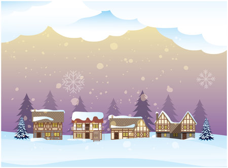Christmas backgroundのイラスト素材
