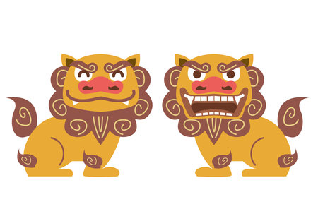 Okinawa sightseeing tripのイラスト素材