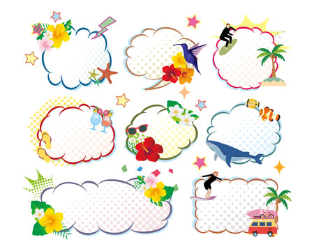 Tropical imageのイラスト素材