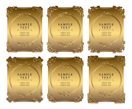 Antique Vintage Frame Frameのイラスト素材