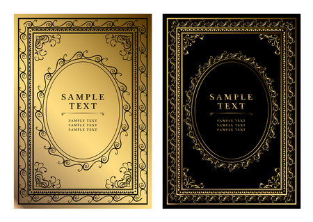 Antique Vintage Frame Frameのイラスト素材