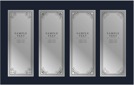 Antique Vintage Frame Frameのイラスト素材
