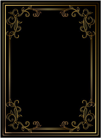 Antique Vintage Frame Frameのイラスト素材