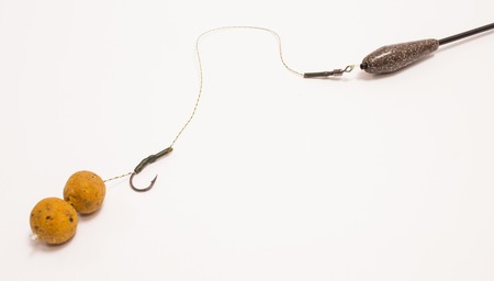 Boilies - Big Carp Fishing Bait isolated on white