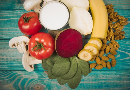 Nutritious products containing vitamin B7 (biotin) and dietary fiber, natural sources of minerals,...