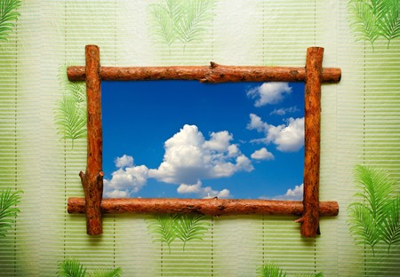 frame for pictureの写真素材