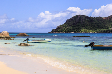 Boat at beachのeditorial素材