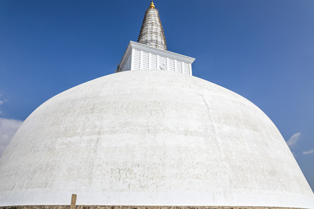 Sri lanka Anuradhapura Ruwanwelisaya stupaの写真素材