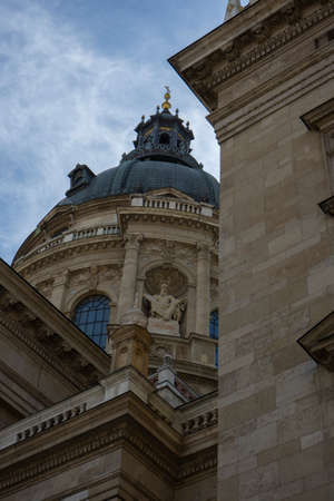 St. Stephen's Basilica in Budapest, Hungary, Europe.の写真素材