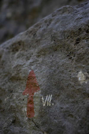 climbing roadの写真素材