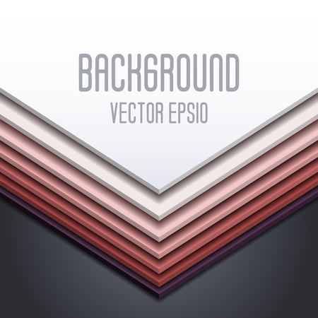 Modern triangle background vector overlap paper layer square box for text and message designのイラスト素材