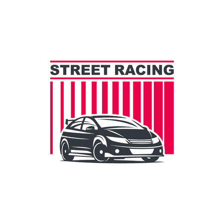 Sport carのイラスト素材