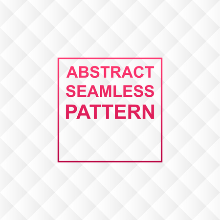 Tileable Recurring White Squares Creative Seamless Pattern. Ready for your Design.のイラスト素材