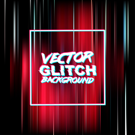 glitch background. Digital image data distortion. Corrupted image file. Colorful abstract background for your designs. Glitch effect background ready for your design.のイラスト素材