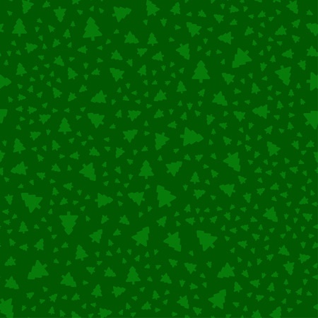 Holidays winter seamless pattern with Christmas Tree. Abstract print ornament. Repeating background texture. Fabric design. Ready for your design. Vector Illustration.のイラスト素材