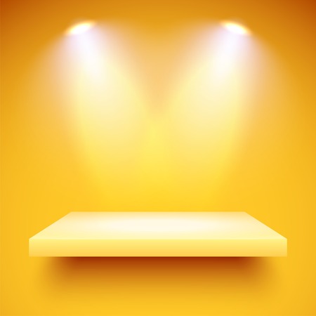 shelf lighting color-03のイラスト素材