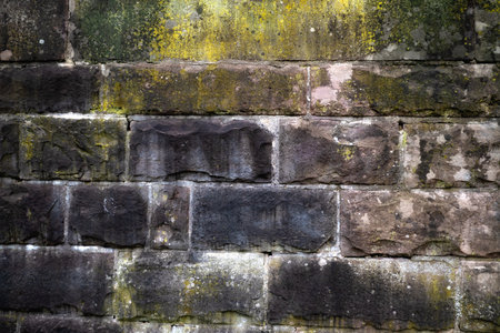 Old brick wall texture. Abstract background for design with copy space.の写真素材