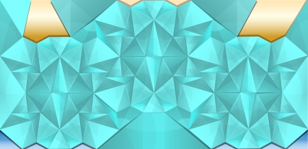 Abstract background, cystals shapes polygons, vector illustrationのイラスト素材