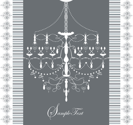 Elegance vintage illustrationのイラスト素材