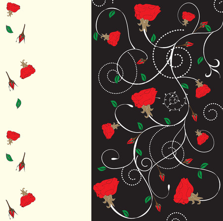 Spring floral background with place for your textのイラスト素材