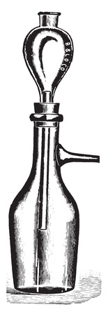 Filter, vintage engraved illustration.のイラスト素材