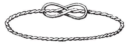 Bracelet, vintage engraved illustration. Private life of Ancient-Antique family-1881.のイラスト素材