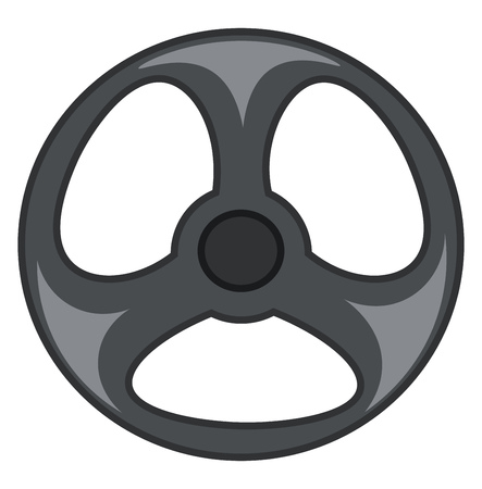 A car steering wheel vector or color illustrationのイラスト素材