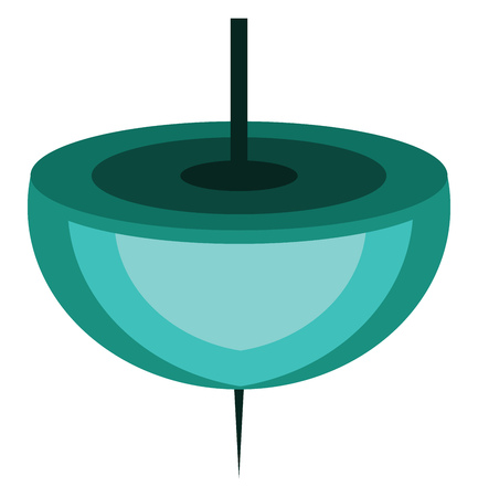 Spinning whirligig Chinese New Year illustration vector on white backgroundのイラスト素材