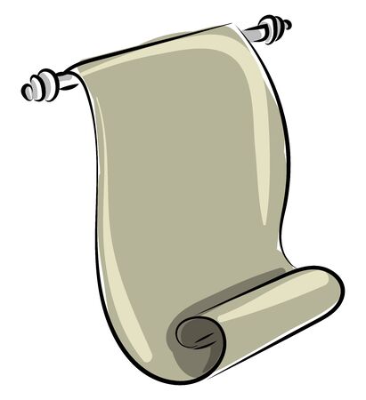 Letter, illustration, vector on white background.のイラスト素材