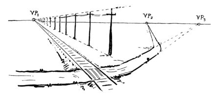 Vector of Vanishing Point is a point in - ID:1-132995921 - Royalty Free Image - Stocklib