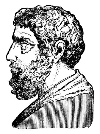 Sophia Dorothea of Hanover, 1687-1757, she was a queen consort in Prussia, vintage line drawing or engraving illustrationのイラスト素材