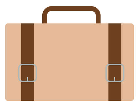 Case, illustration, vector on white background.のイラスト素材