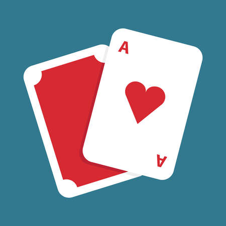 Playing cards, illustration