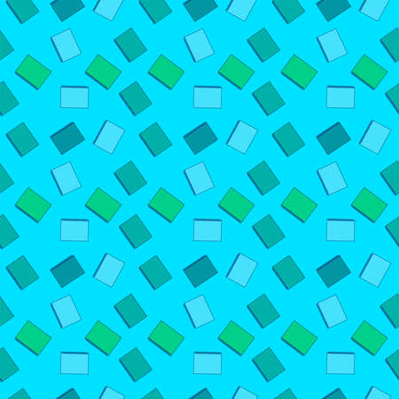 Notebooks pattern, illustration, vector on white background.のイラスト素材