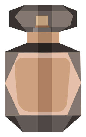 Man perfume, illustration, vector on white background.のイラスト素材