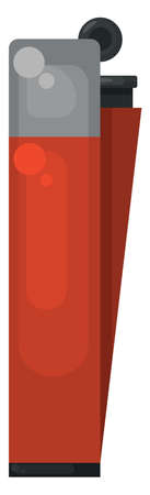 Red clipper, illustration, vector on white backgroundのイラスト素材