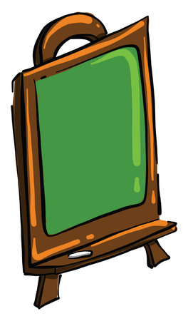 School board, illustration, vector on white backgroundのイラスト素材