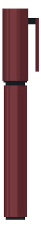 Brown pen, illustration, vector on white background.のイラスト素材