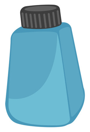 Glue bottle, illustration, vector on white backgroundのイラスト素材