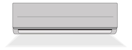 Air condition ,illustration, vector on white background.のイラスト素材