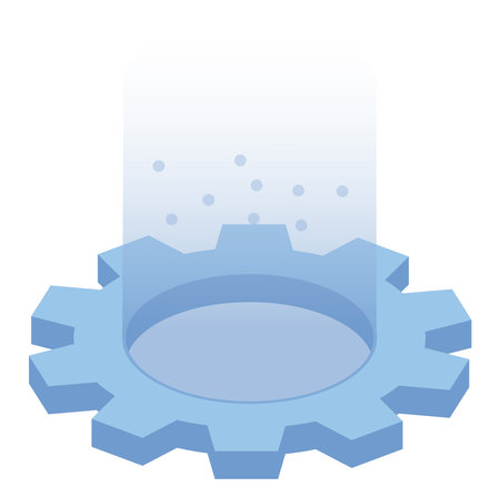 Important setting ,illustration, vector on white background.のイラスト素材