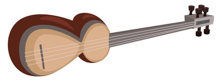 Old tar, illustration, vector on white backgroundのイラスト素材