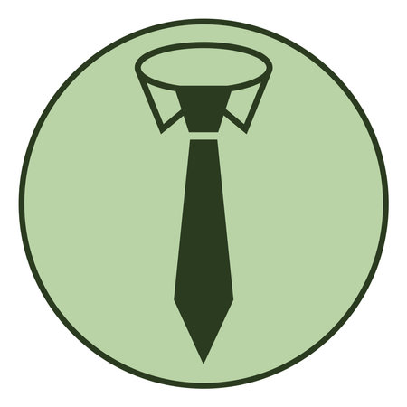 Business suit, illustration, vector on white background.のイラスト素材