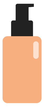 Face foundation, illustration, vector on a white backgroundのイラスト素材