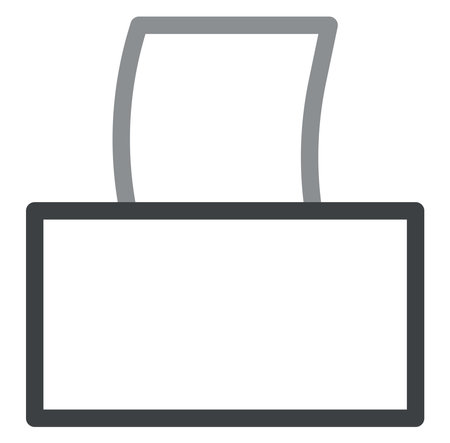 White napkins, illustration, vector on a white background.のイラスト素材