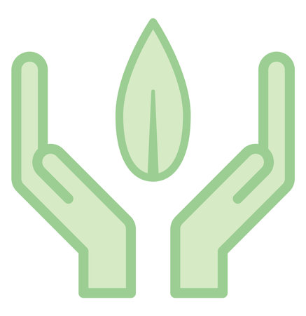 Green leaf, illustration, vector on a white background.のイラスト素材