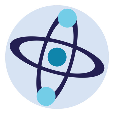 Galactic education, illustration, vector on a white background.のイラスト素材