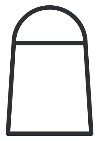 Big shopping bag, illustration, vector on a white background.のイラスト素材