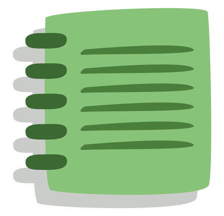 Journalism notes, illustration, vector, on a white background.のイラスト素材